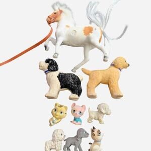 Vintage to newer flocked